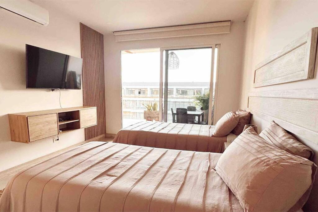 Lujoso Penthouse - Vista Al Mar - Playa Privada Apartment Cartagena Екстериор снимка